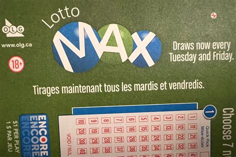 lotto max extra winning numbers